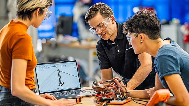 Unified design &amp; manufacturing functions — Autodesk Fusion overview imagery.