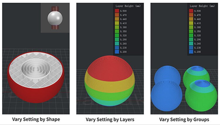 Advanced slicing preview — official ideaMaker visual.