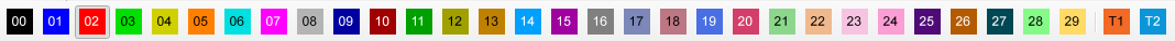Color palette — assign cut/engrave operations by layer color (LightBurn docs).