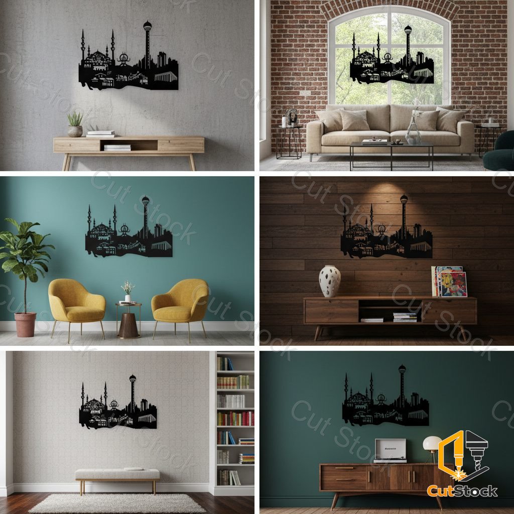 Ankara Skyline Wall Decor